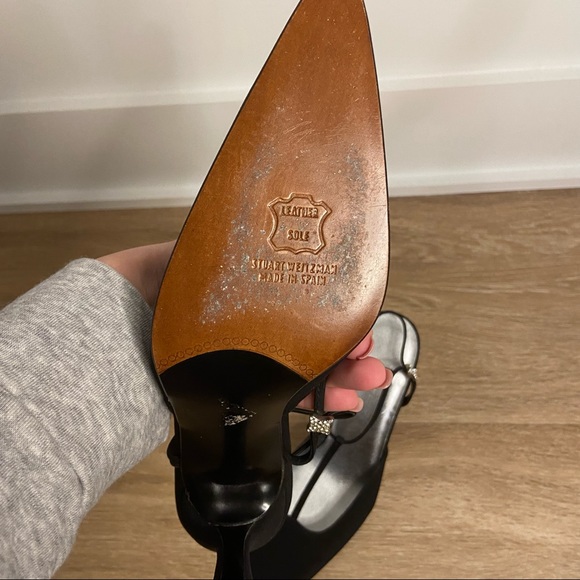 Stuart Weitzman Point Kitten Heels - Picture 5 of 5